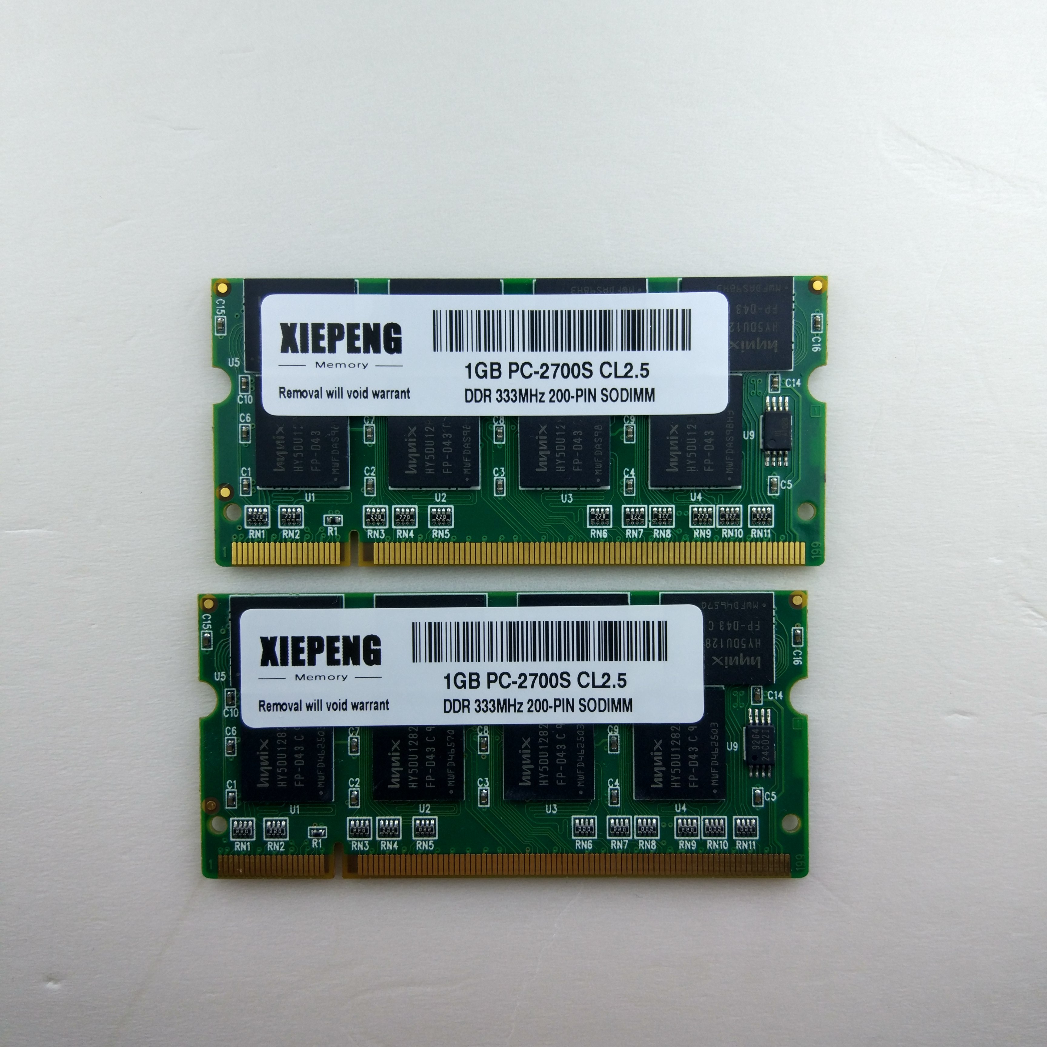 ノートパソコン用メモリはDDR-333MHz PC-2700S周波数に対応しています。1GB DDR 333 PC2700S RAM 512MB DDR-333MHz