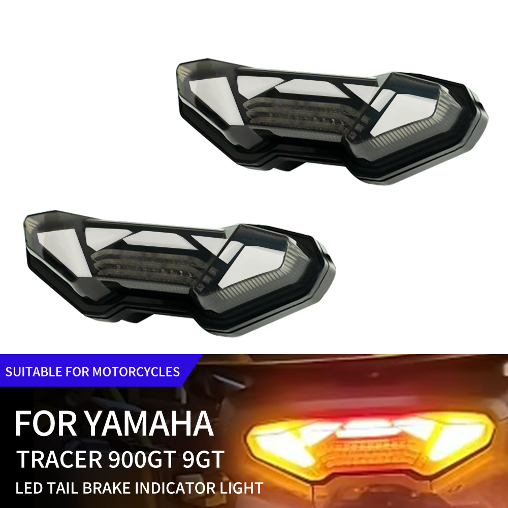 オートバイブレーキランプターンシグナルライト LED テールライトヤマハ MT09 MT10 FZ09 トレーサー 2014 2015 2016 MT 10 MT 09 2017 900/9/GT