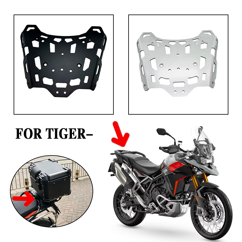 オートバイアクセサリートライアンフタイガー 900 ラリープロ GT プロタイガー 850 スポーツリアラック荷物棚ブラケットテールボックスサポート