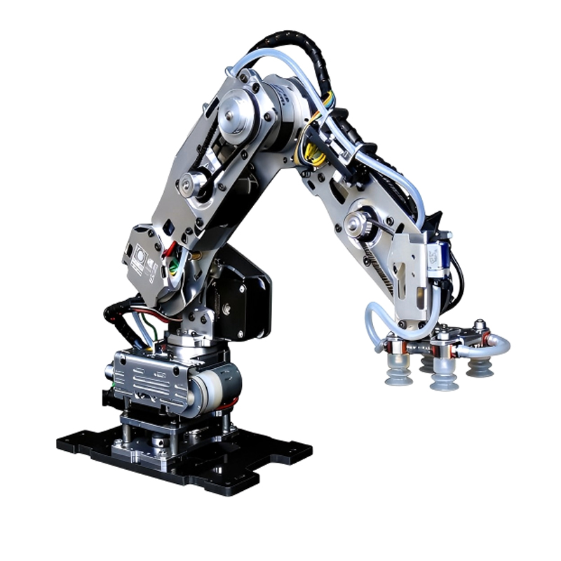 大きな負荷 4 軸ステッピングロボットアームと吸盤とステッピング爪 Arduino ロボット DIY キット Gcode プログラマブルステッピングモーター