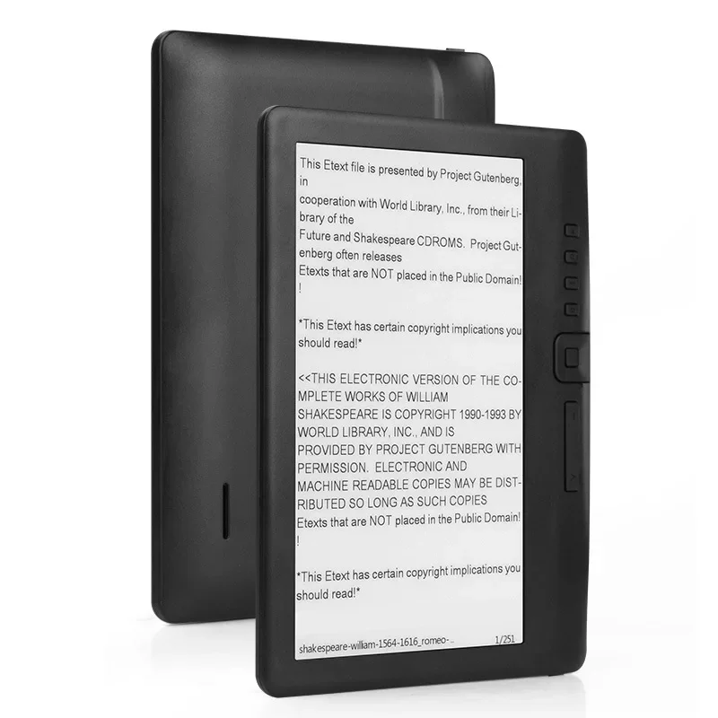 7 インチポータブル電子ブックリーダー内蔵サポート TF カードカラフルなスクリーンデジタルブック電子ブックを読む学習ギフト用電子ブックリーダー