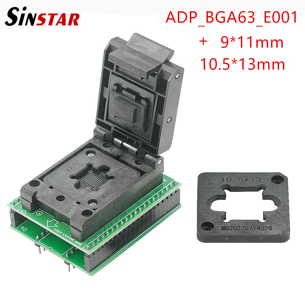 BGA63 アダプタ ADP-BGA63-E001 XGecu T48 プログラマ用 NAND フラッシュ BGA63 チップ パッケージ オリジナル機器のみ