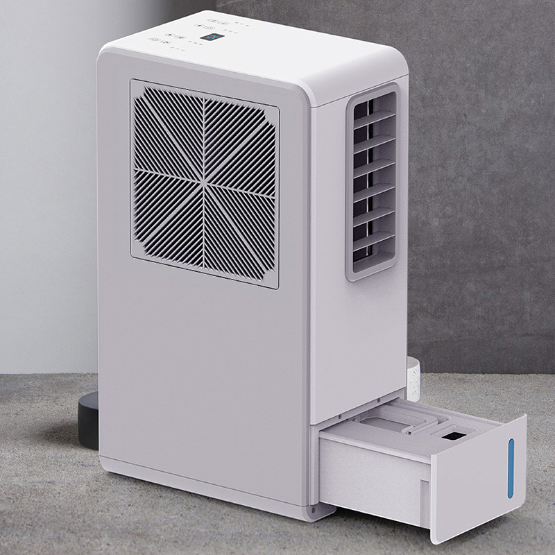 キッチン冷却用ポータブルダクトレスエアコン、500W (1800 BTU) 急速冷却、オイルコントロールフィルター付き