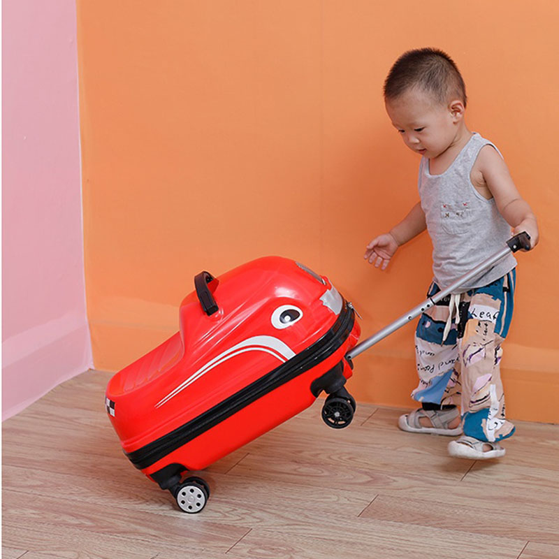 20インチ 子供用漫画 乗用旅行スーツケース ローリング荷物 スピナーホイール付き キャリートロリー 荷物 子供用 乗車旅行