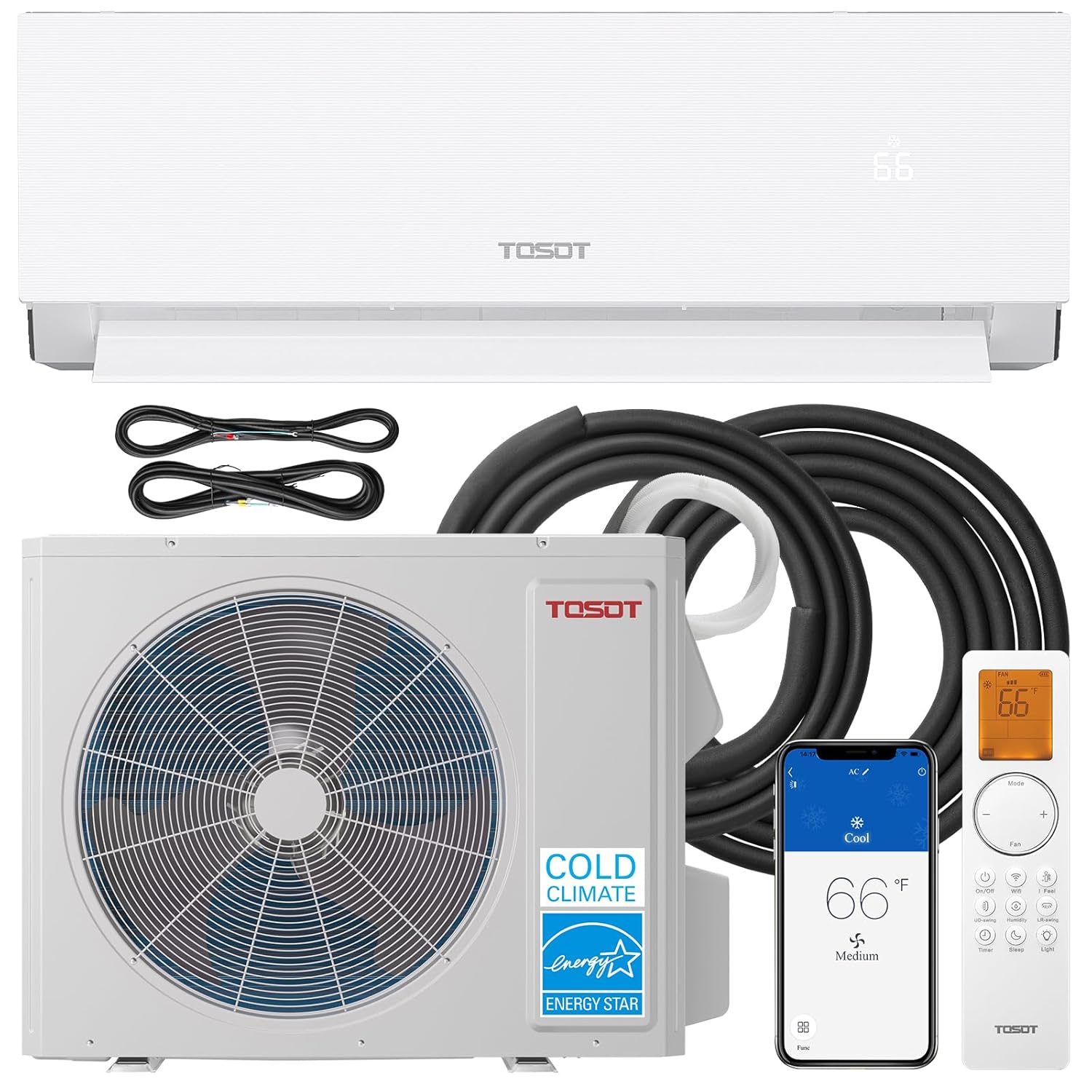 24,000 BTU 24.0 SEER2 ミニスプリット エアコン