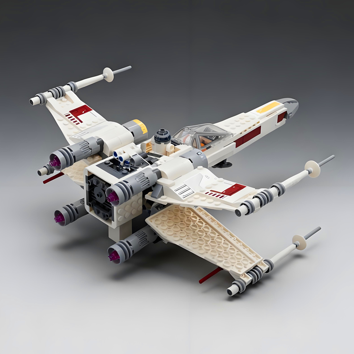 宇宙船スターシップギャラクシースペースプレーンスターファイターズバトルウィング航空機モデルビルディングレンガギフトボーイズセット