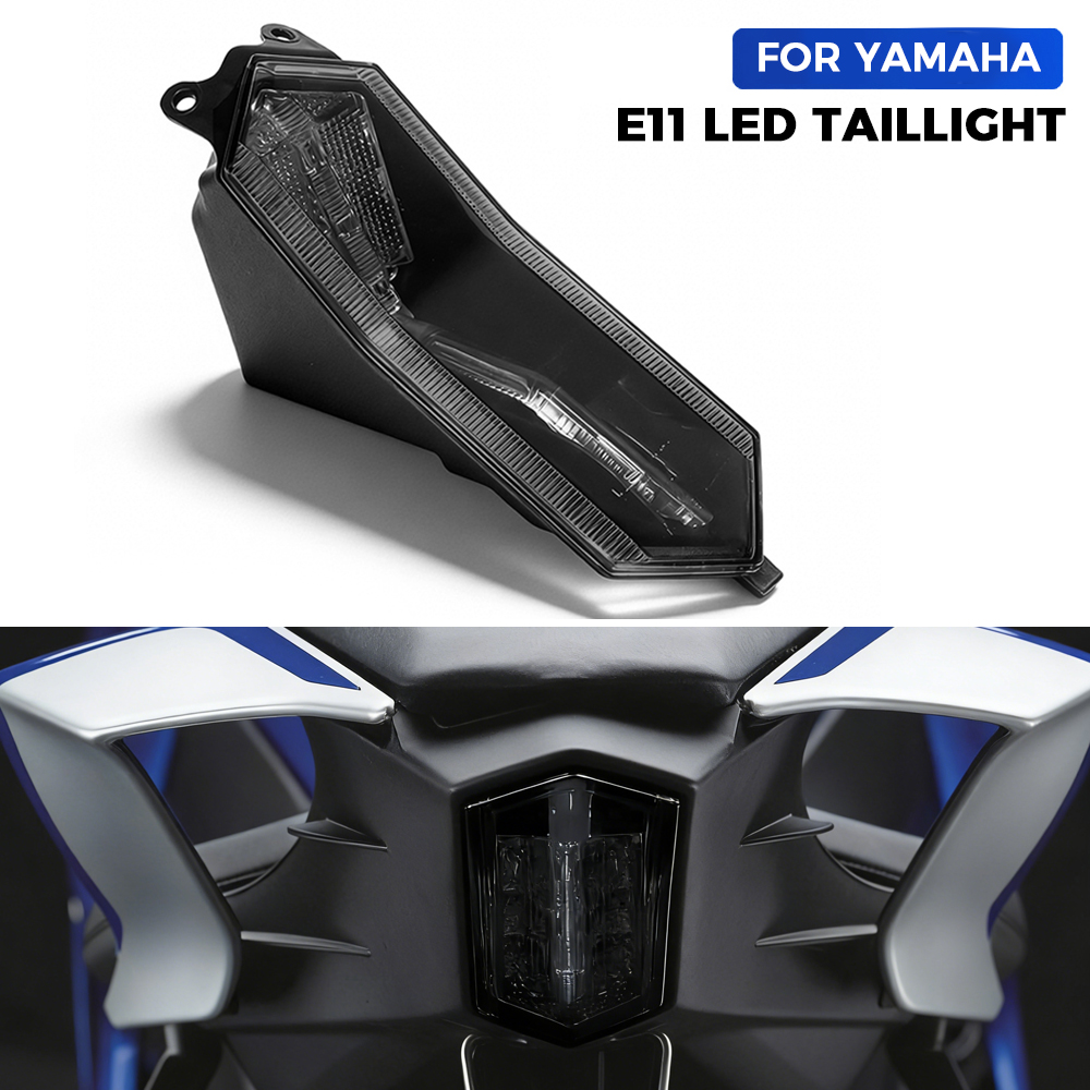 オートバイリアテールライトブレーキ信号統合テールライトヤマハ R1 R6 Yzf-R6 Yzf-R1 2015-2025 Yzf R7 リアブレーキライト