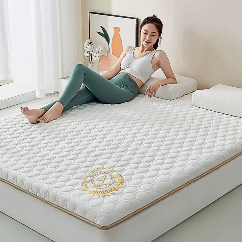 Five layer material composition mattress thicken 4/7cm Household Single Double Sponge latex filling mattresses Tatami Floor Mat