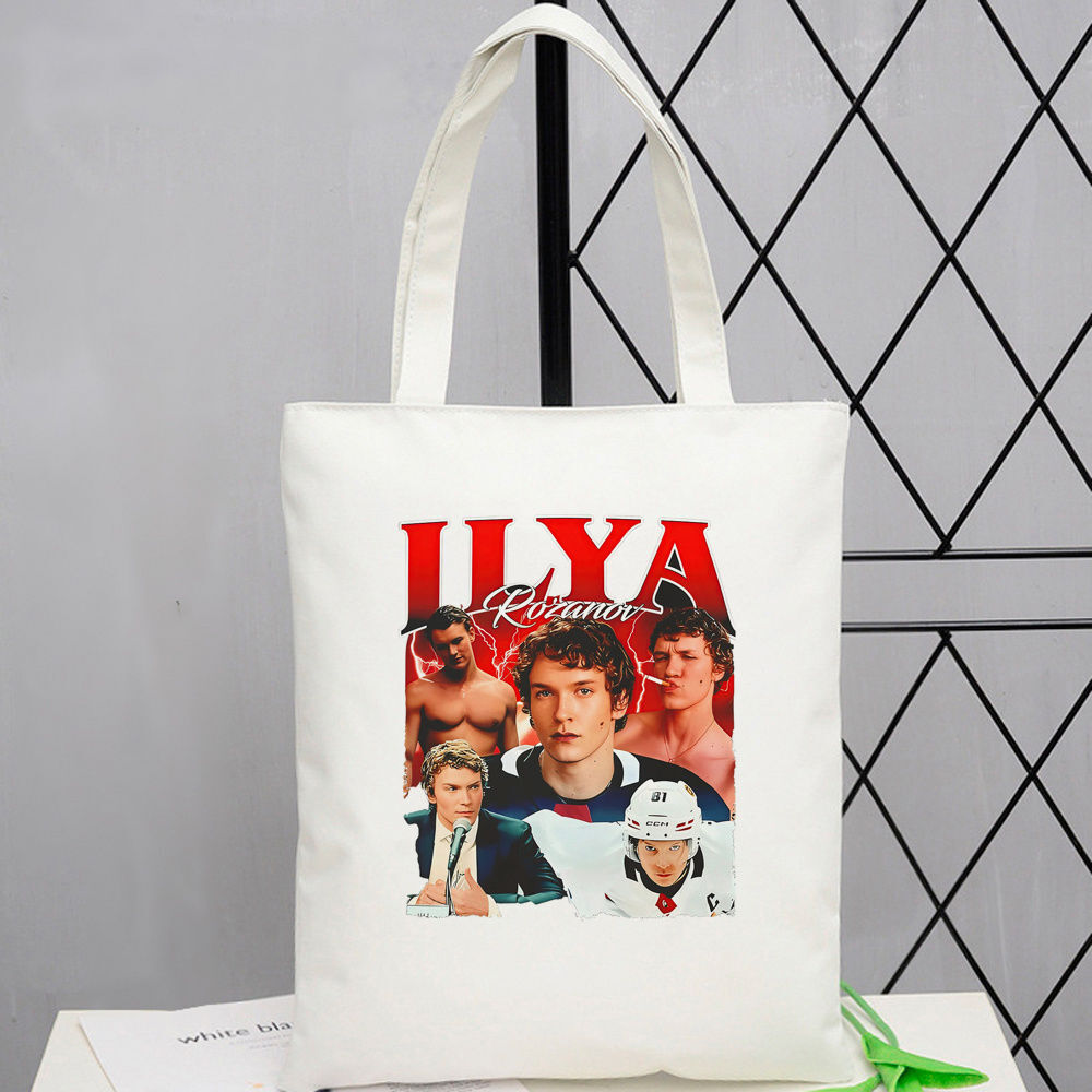 Heated Rivalry Canvas Tote Bags Rustic Charm Eco Friendly Green Living Sustainable Boutique Events Shopping Bag shoulder