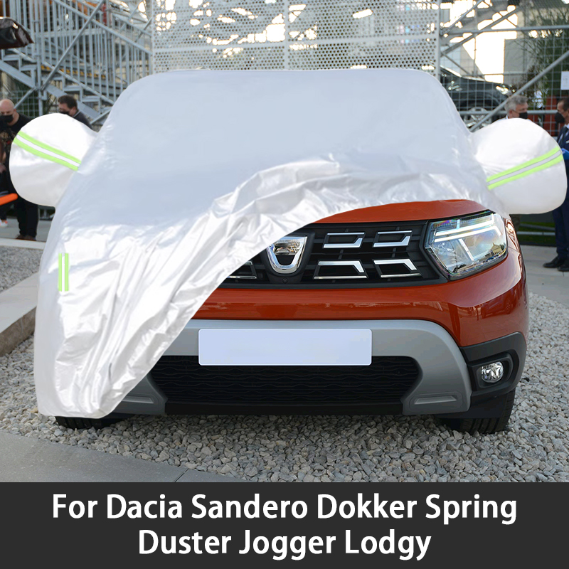 車のカバー防水防塵 UV 保護カバーダチアサンデロ Dokker スプリングダスタージョガー Lodgy 自動車アクセサリー
