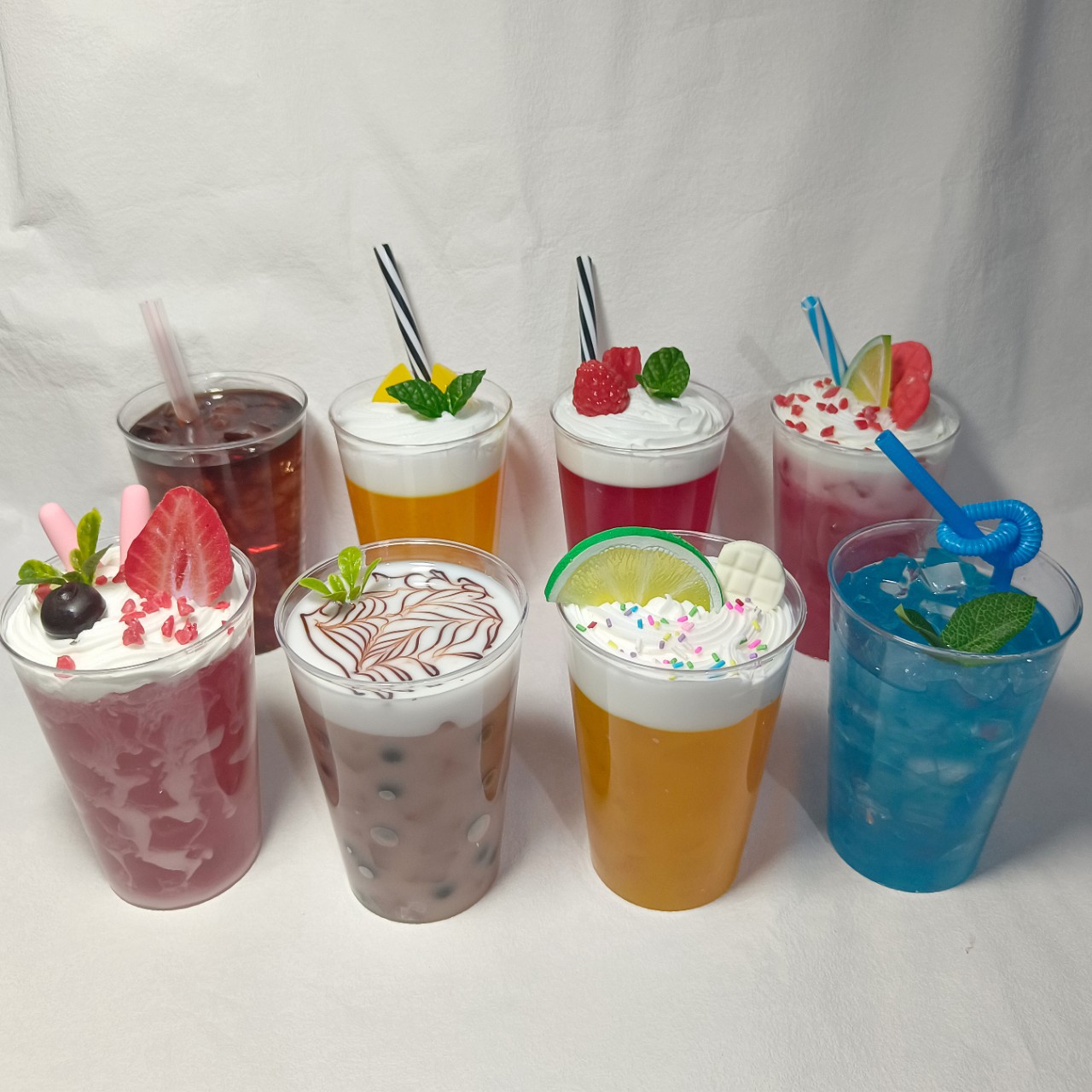 人工アイスクリームパールミルクティーフェイクコーラ 1:1 コーヒーフルーツアイスカップドリンクモデルシミュレーション小道具ルーム装飾家の装飾