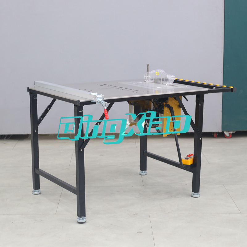 多機能ポータブル折りたたみ鋸テーブル木工ワークベンチ電動リフティングオペレーティングプラットフォーム