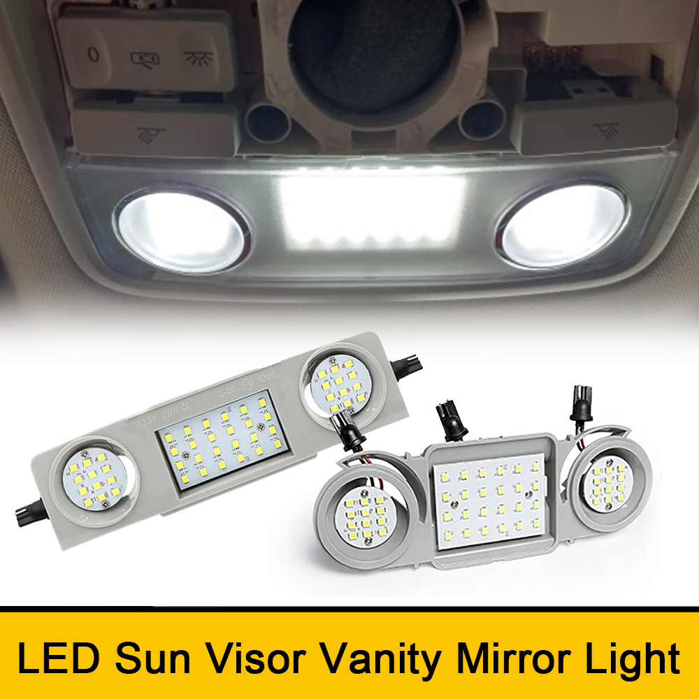 LED インテリアバニティシーリングライト Vw ビートルゴルフ 4 5 6 ジェッタパサート B6 B7 シロッコシャランティグアントゥーランシートアルハンブラレオン
