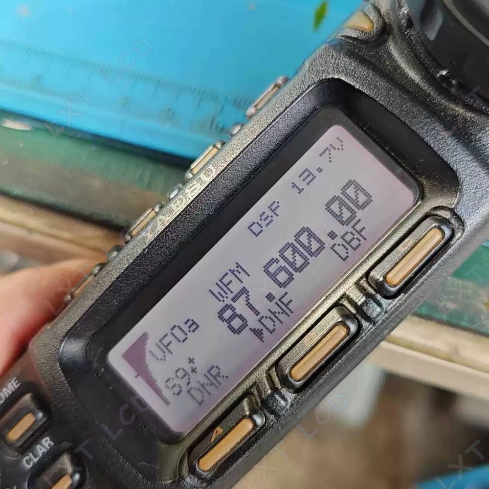 YA E SU FT-857D FT-857 LCD 互換性のある新しい OEM LCD 代替ディスプレイ交​​換部品のゼブラストライプ問題