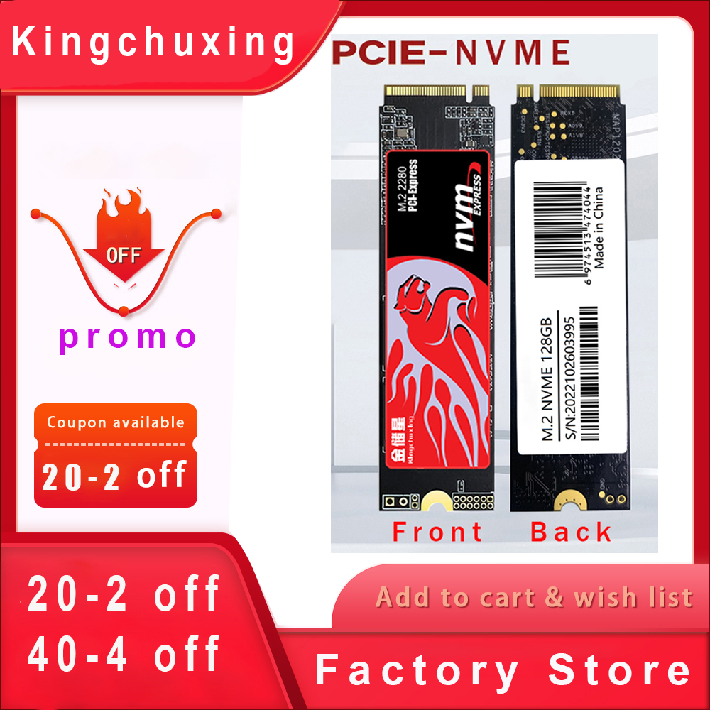 プロモーション kingchuxing Ssd Nvme M2 ハードドライブ SSD 1TB M2 Nvme Ssd 512GB PCIE 3.0 内部ラップトップデスクトップ SSD