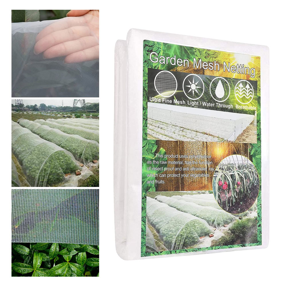 ガーデンネット植物カバー超微細メッシュ保護野菜果物花作物温室上げ床バリアスクリーン