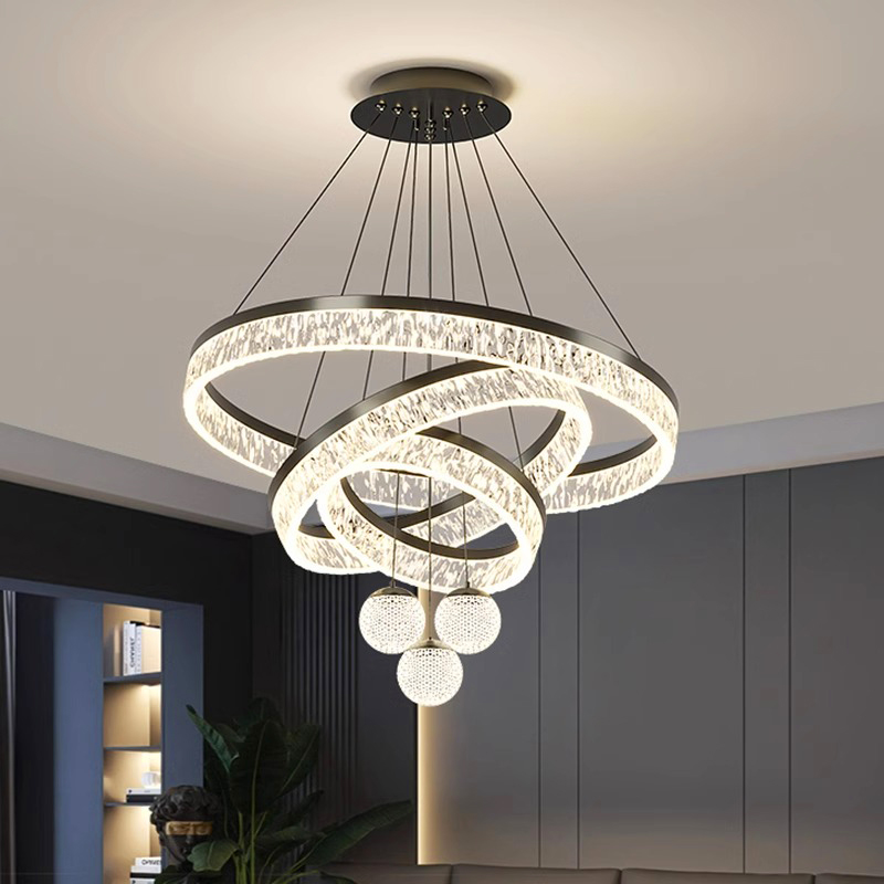 現代の家の装飾 LED ライトペンダントライトリビングルーム用ランプダイニングルーム用シャンデリア吊り下げライト屋内照明