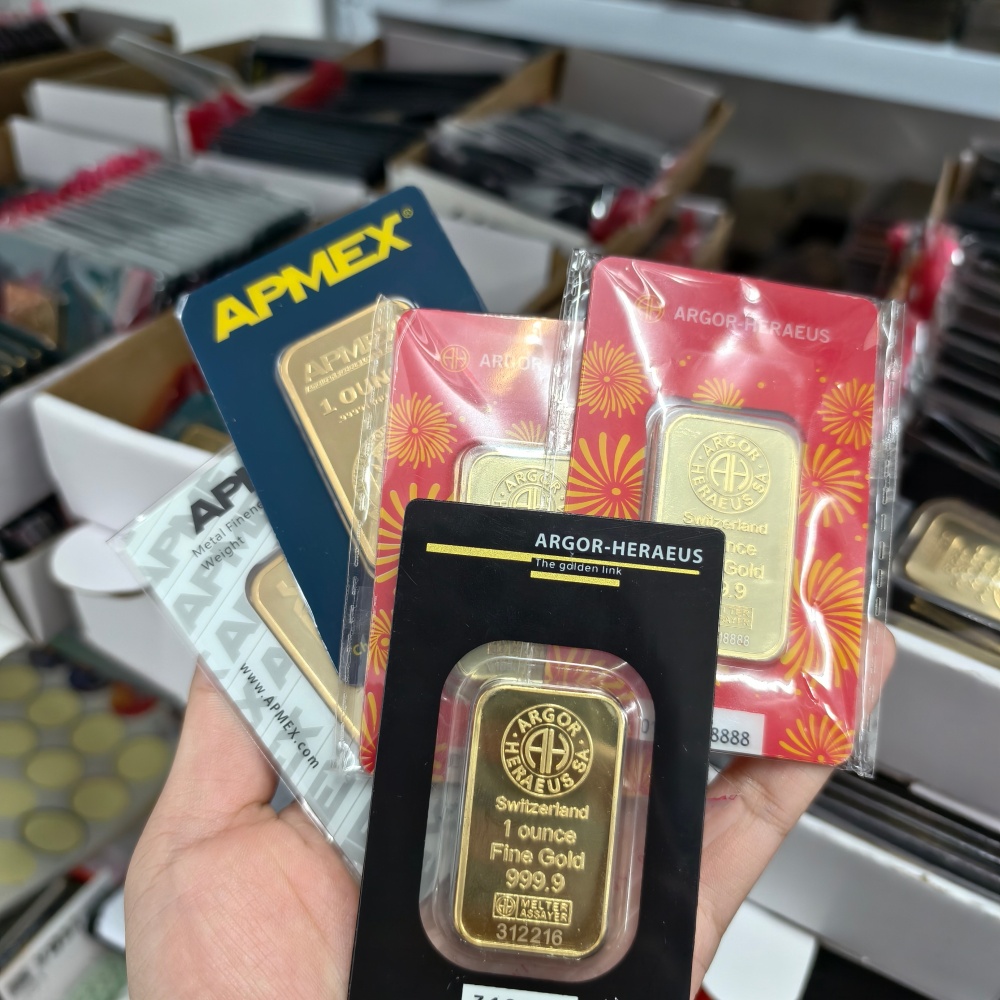 新しい 1 オンススイスバー高品質金メッキバー密封されたパッケージと個別のシリアル番号コインコレクション