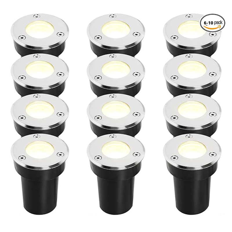 6-10 個 IP67 防水 LED 屋外ガーデン照明地下ライト 5 ワット/10 ワット/15 ワット埋もれた風景ライト庭用 110 V/220 V/12 V