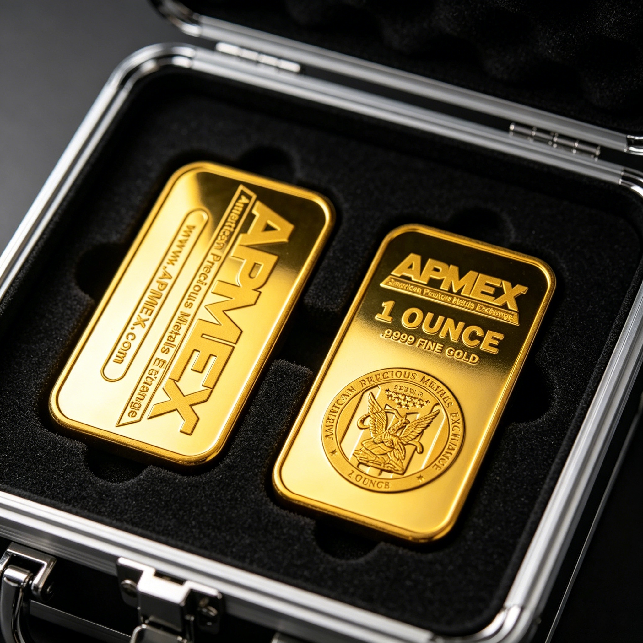 1 オンス 米国 Apmex ゴールド バー 24K ゴールド メッキ ゴールド バー 999 純金メッキ インゴット