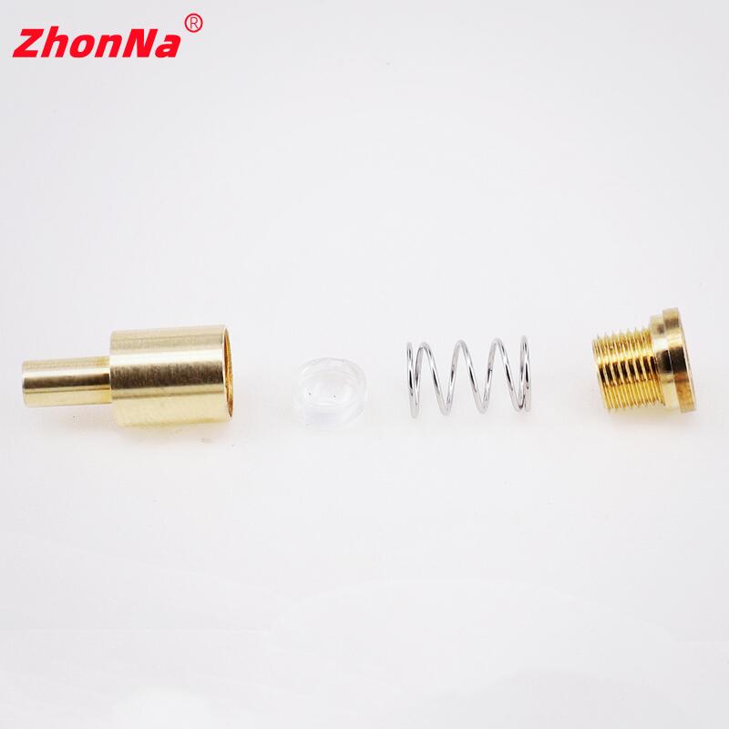 5.6mm レーザーダイオードハウジング 7x16mm、5 個真鍮ケース、スプリング付き
