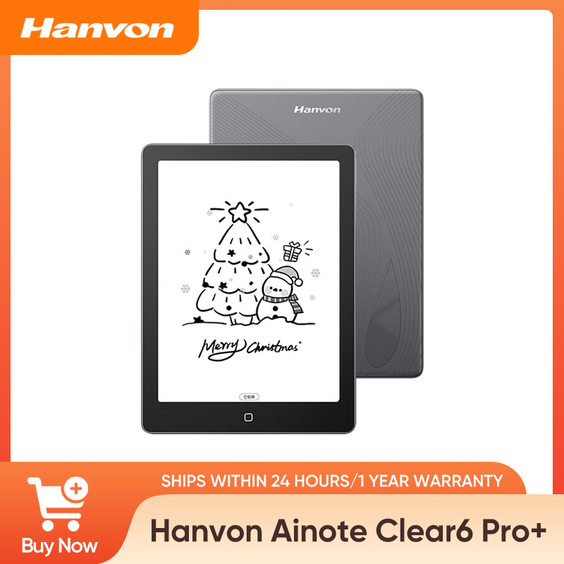 Hanvon Clear6Pro 電子書籍リーダー: 6 インチ インク スクリーン電子書籍リーダー、学習、読書、勉強用のスマート読書デバイス
