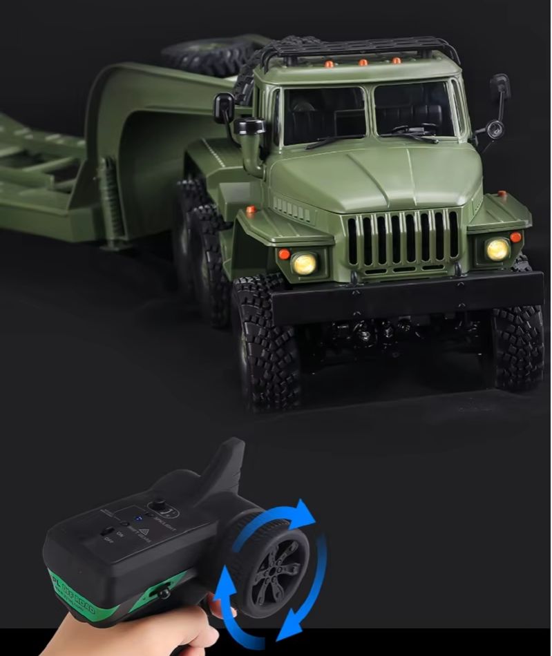 フルスケール WPL B36/3 RC カー軍用リモートコントロール輸送車両モデル 1/16 スーパーロングクローラーモンスターカーモンスタートラック