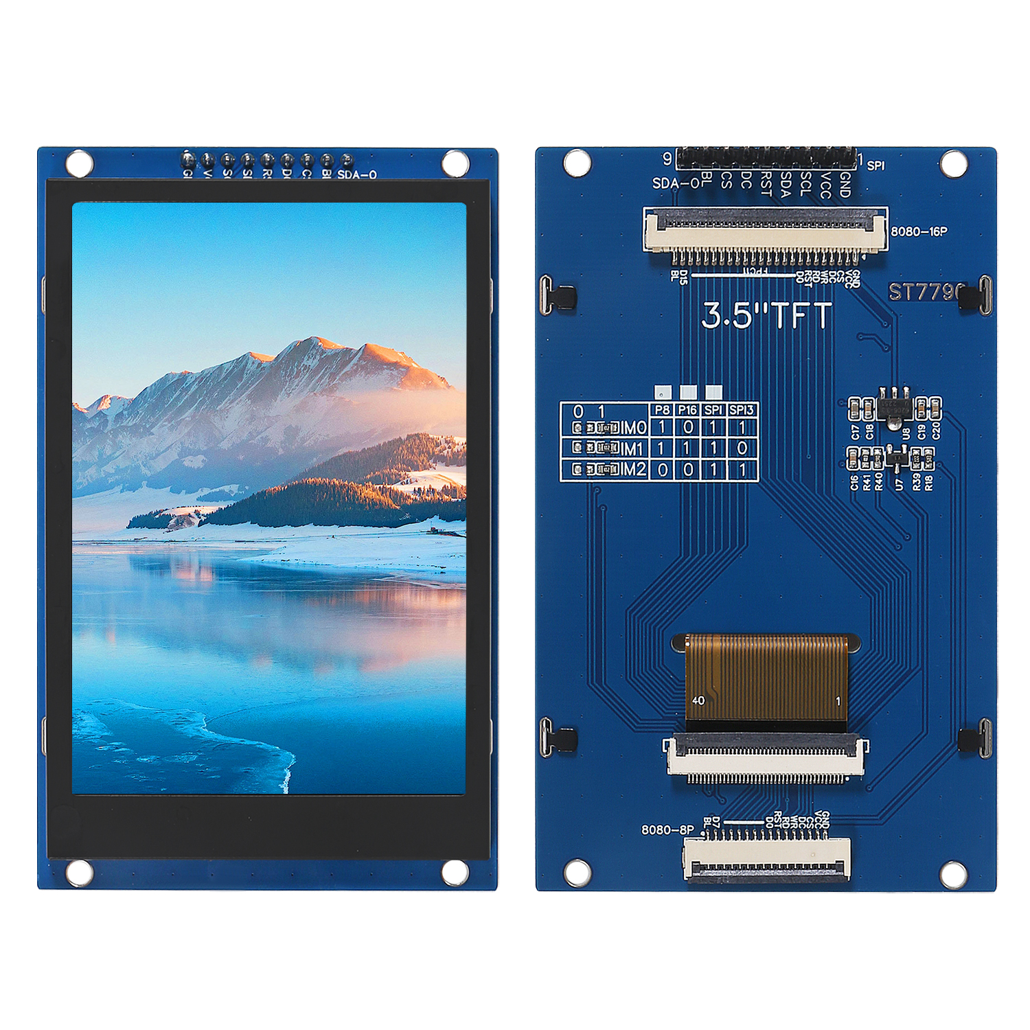 3.5インチTFT LCDディスプレイ320 x 480カラースクリーンモジュールArduino UNO R3 Mega2560と互換性あり