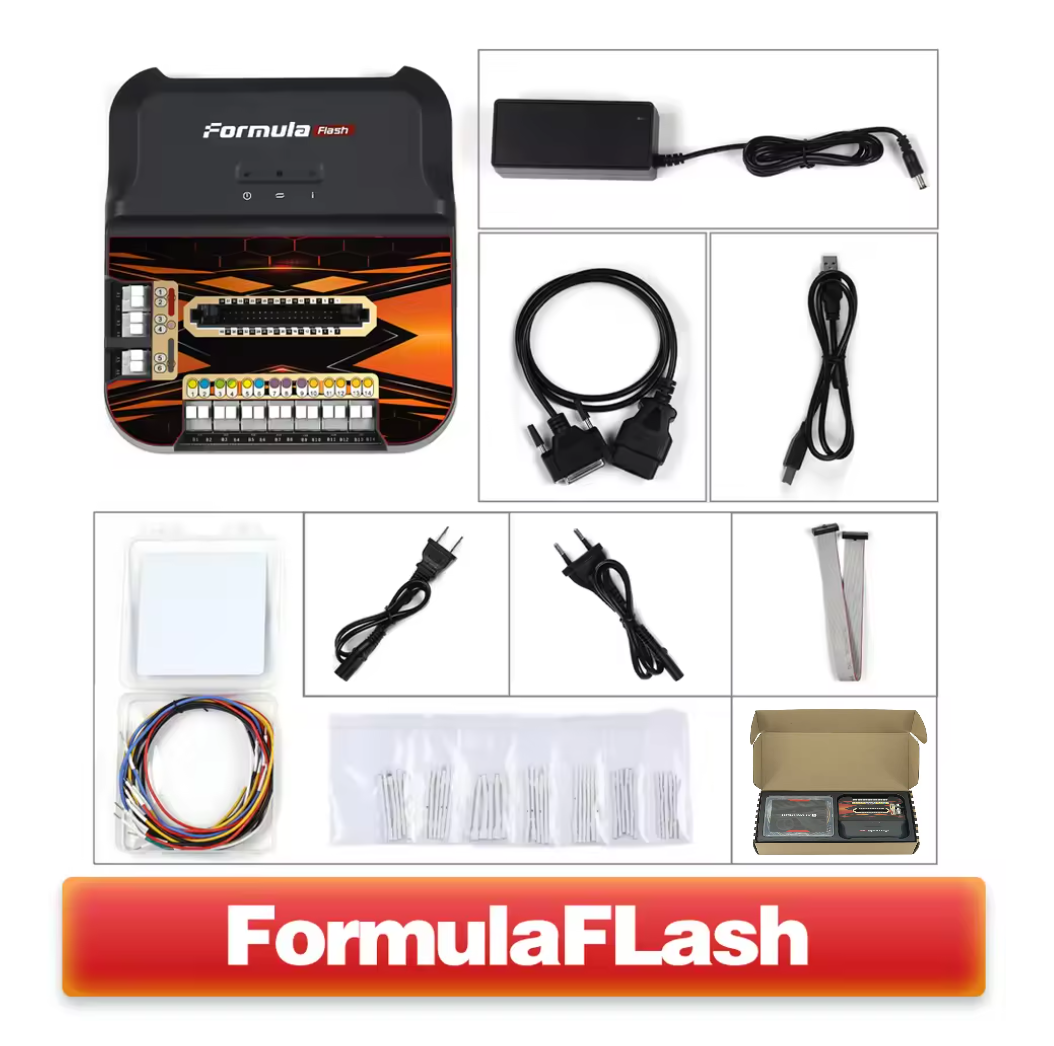2025 FormulaFLash ECU TCU チップチューニングプログラマーは、ベンチブートモード読み取り書き込み EEPROM 経由で車、バイク、トラック、トラクター、バス、ボートをサポート