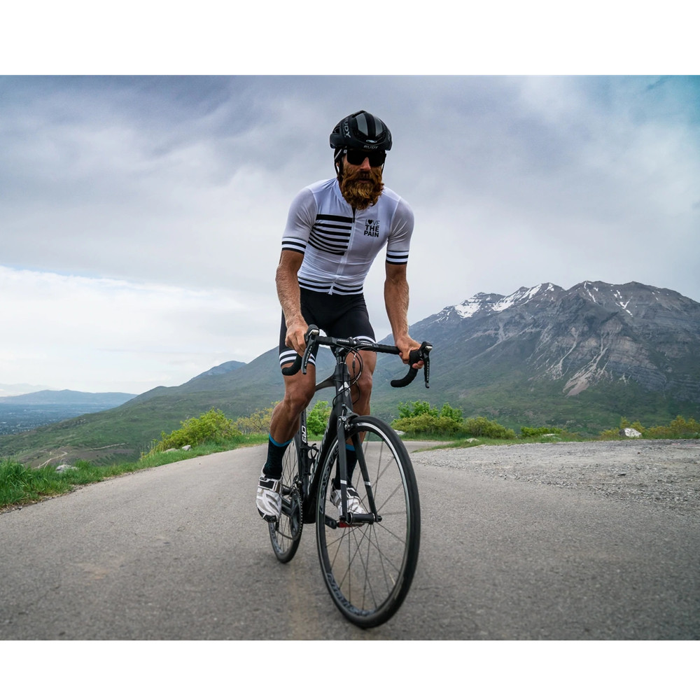 ラブザペイントライアスロンスーツ男性半袖サイクリングジャージセットスキンスーツジャンプスーツマイヨ Mtb 高速道路自転車 Ciclismo 2026