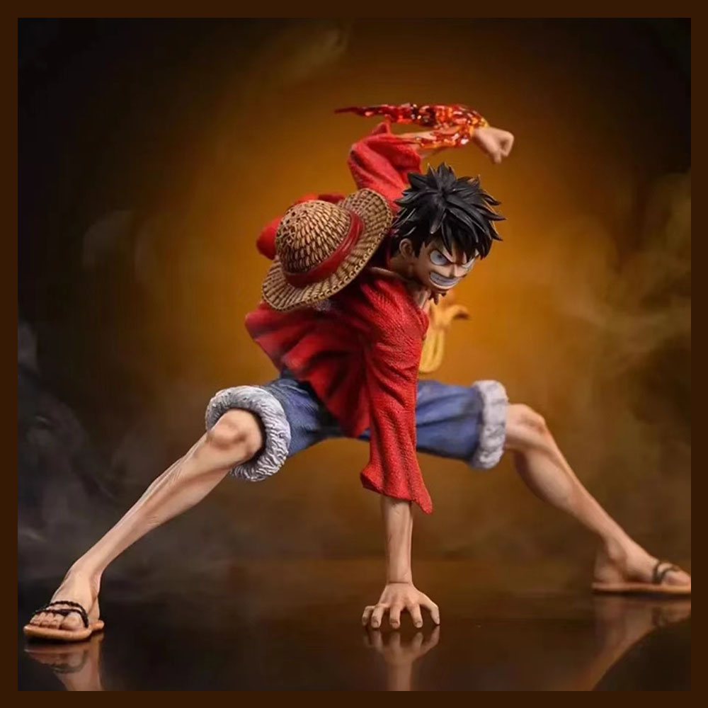 18 センチメートルワンピースモンキー・d・ルフィルフィフィギュアバトルスタイルアクションフィギュアアニメコレクションpvcモデル人形おもちゃ子供の誕生日プレゼント