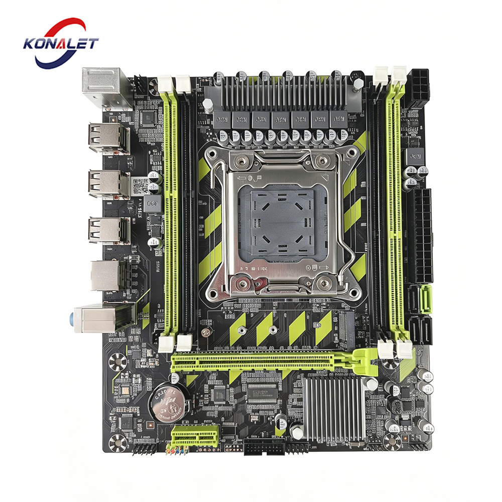 KONALET X79 LGA2011 マザーボード DDR3 サポート Xeon E5 2620 2670 2680 V1 V2 NVMe M.2 SATA3 高性能ゲーミングボード