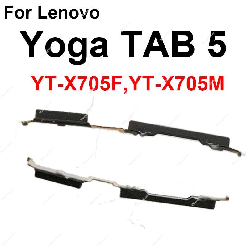 Lenovo Yoga Tab 5 YT-X705F X705M 用電源オン/オフ/音量ボタン/サイドキー/フレックスケーブル部品