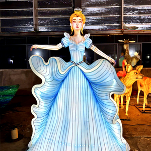 Snow White Movie Character Props: Animal Lantern Show