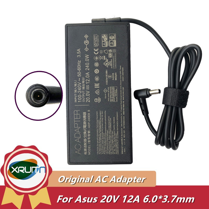 オリジナル OEM 20V 12A 240 ワット AC アダプタ充電器 Asus ROG Strix SCAR 17 G733 TUF ゲーム A15 FA507NU ラップトップ電源充電器
