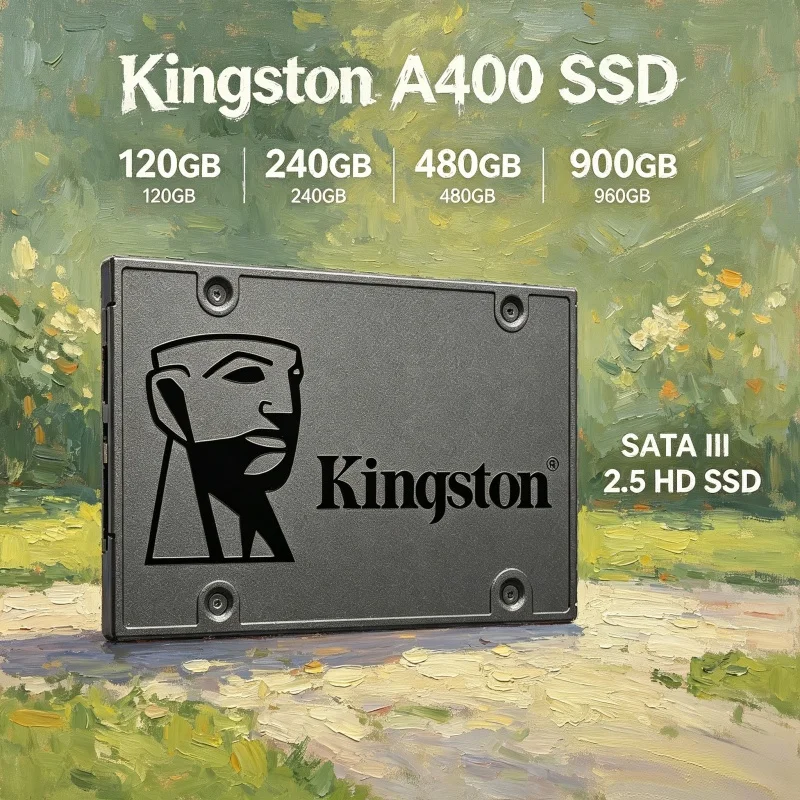 Kingston Pinnacle 遅延抑制内蔵ソリッド ステート ドライブ A400 960GB 480GB 240GB 120GB 2.5 インチ SSD SATA III HDD ハードディスク