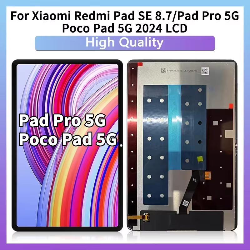 新しいシャオ mi Redmi パッド SE 8.7/パッドプロ 5 グラム 2024 12.1 Lcd ディスプレイタッチスクリーンデジタイザシャオ mi ポコパッド 5 グラム 2024 12.1 液晶