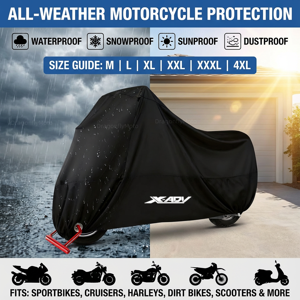 ホンダ XADV750 XADV150 X-ADV X Adv 750 150 2014-2020 190T 防水オートバイカバーモーターダスト雨雪 UV プロテクター