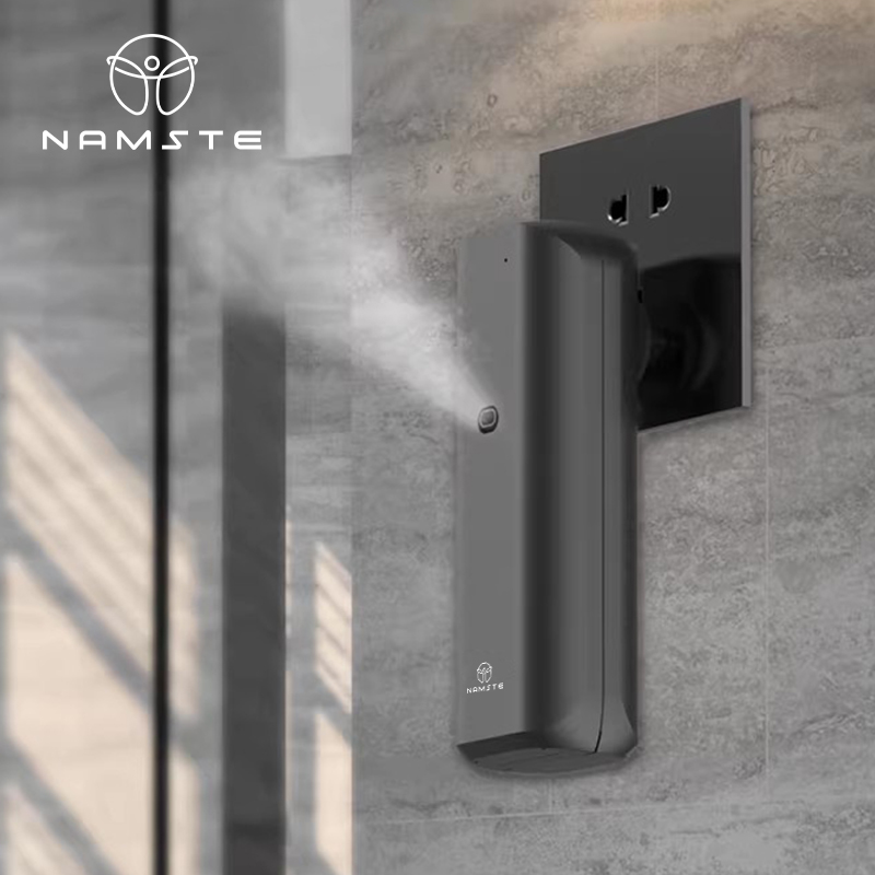 NAMSTE プラグインウォールフレグランスディフューザー水なしスマートフレーバーディフューザーエッセンシャルオイルホームルームフレグランス香り空気機