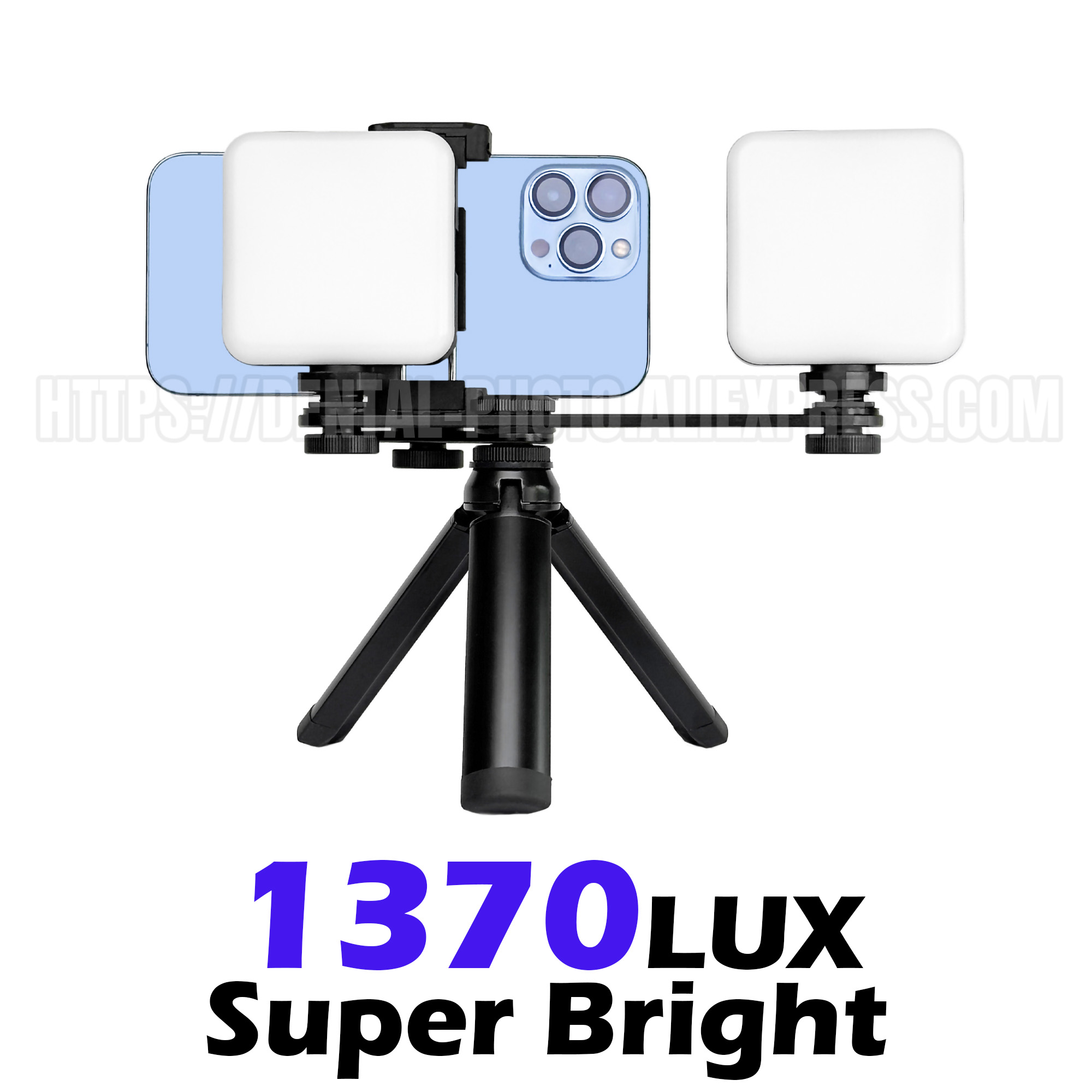 HERA MK-17 携帯電話写真用 LED フィルライト マクロ写真、ネイルアート、シェードマッチング、無反射ポータブルライト用