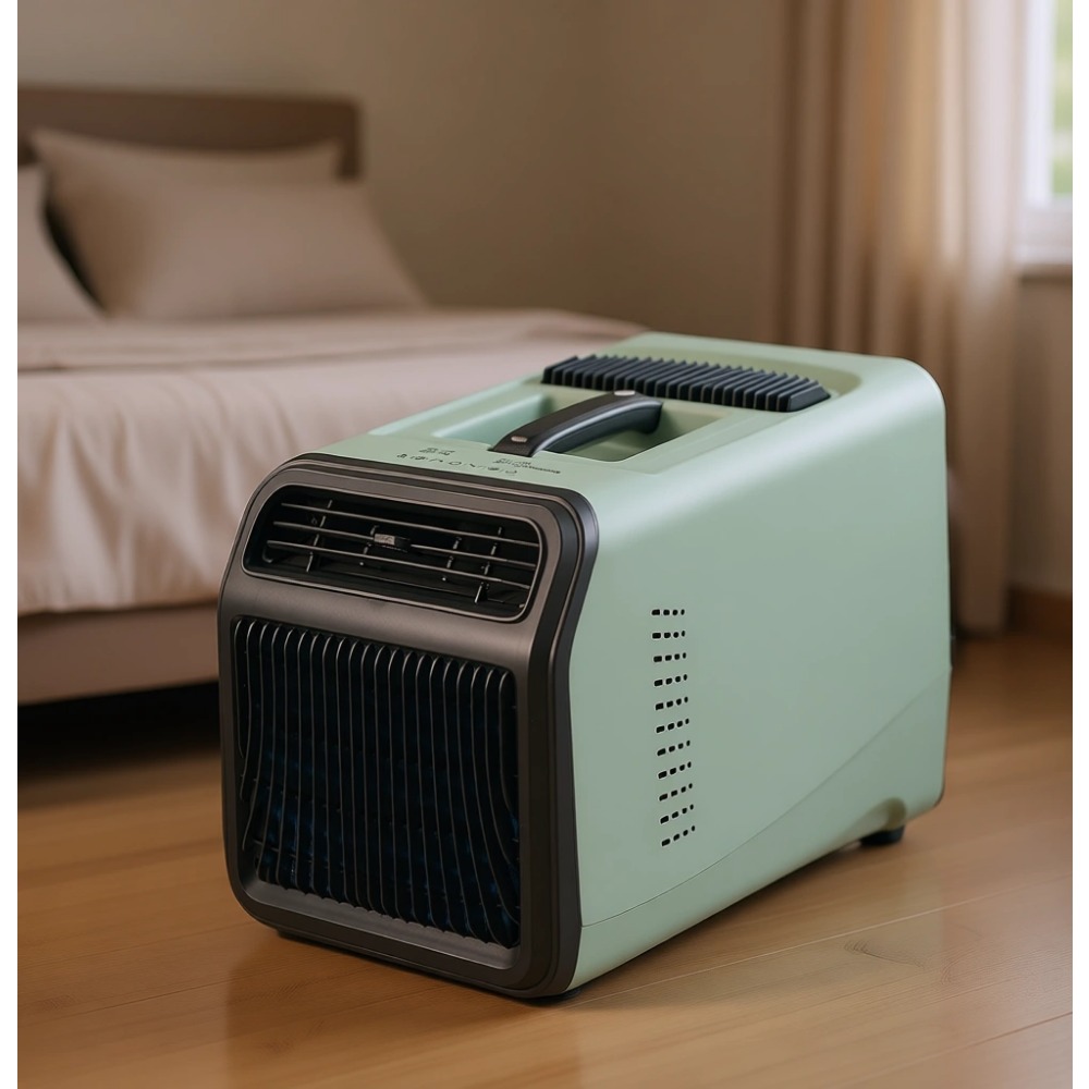 ポータブルエアコン、5100 BTU 静音 4-in-1 キャンプ用 AC ユニット、最大 200 平方フィートの部屋用、屋外または家庭用 24 時間タイマー