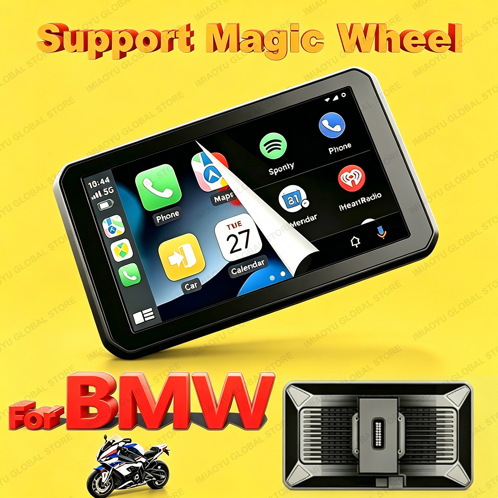 B7 Pro Android Auto BMW オートバイ Carplay M1000 XR R1200GS R1250GS S1000XR S1000RR R1300GS ワイヤレスナビゲーション 7 インチ