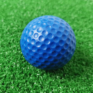 カスタマイズ可能な2層構造のカラーゴルフ練習用ボール、高品質の無地ゴルフボール