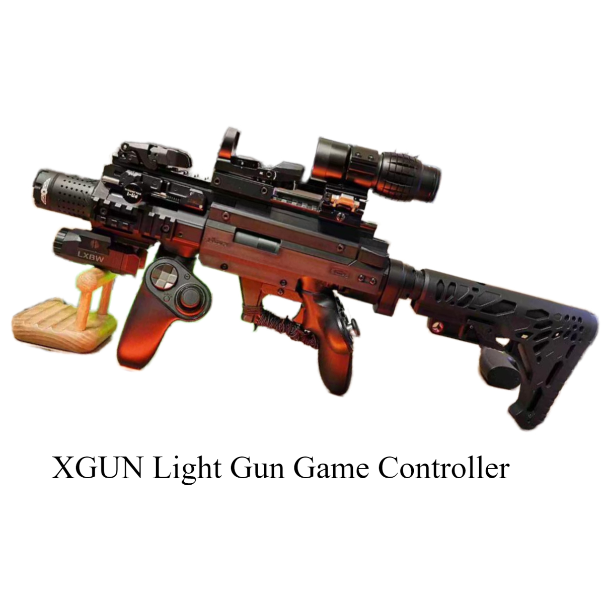 XGUN USB Light Gun Shooting Somatosensory Gun Game Controller Suitable For PC/Ps4 Wireless Bluetooth Gamepad Version