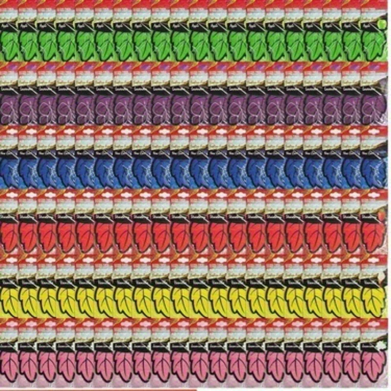 60/120/240/360/600 個葉の形の車の芳香剤天然香りの茶紙自動吊りバニラ香水フレグランス