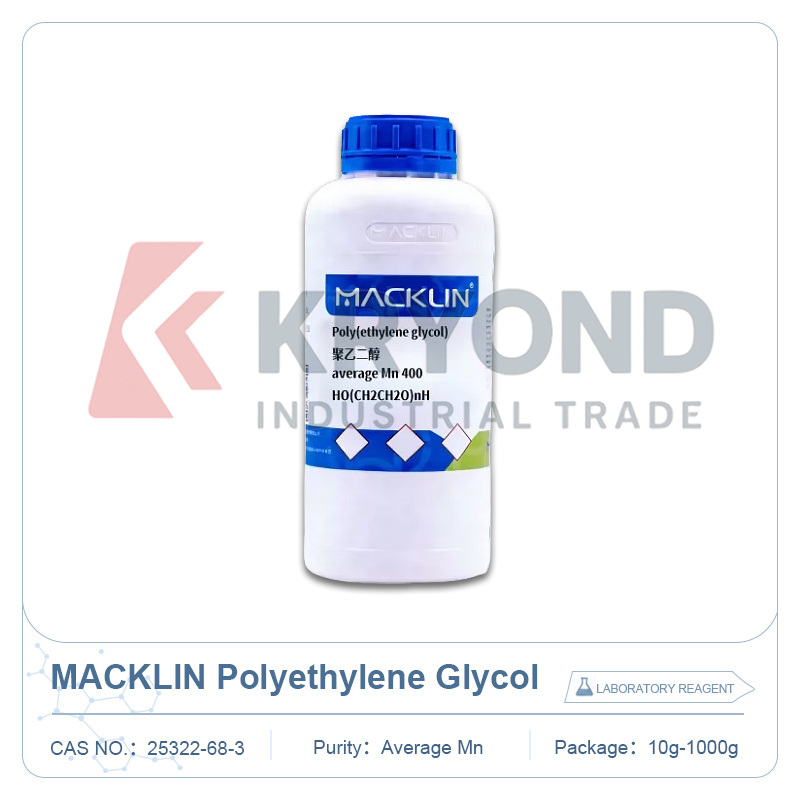 MACKLIN 掲示板グリコール PEG 400 実験用試薬 CAS 25322 68 3 化学研究試験用工業グレード 10g 1000g