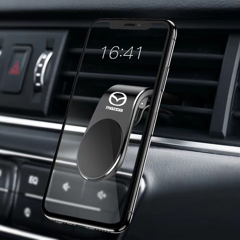 磁気自動車電話ホルダースタンドエアベントマグネットカーマウントマツダ 3 アテンザアクセラデミオ CX-9 CX3 CX5 MP MS RX8 自動車アクセサリー