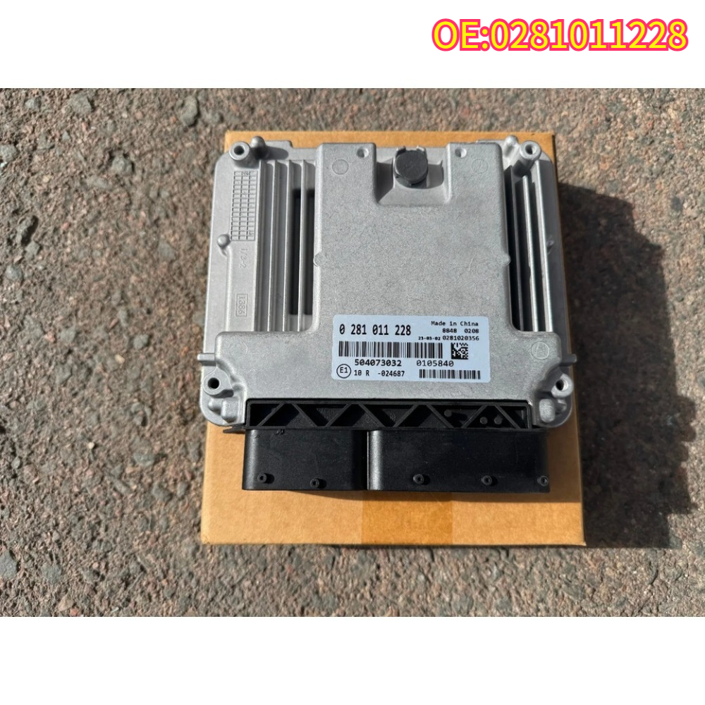 高品質新しい 0281011228 504073032 Ecu オリジナルエンジンコンピュータボード電子制御ユニット Edc16c8 適切な