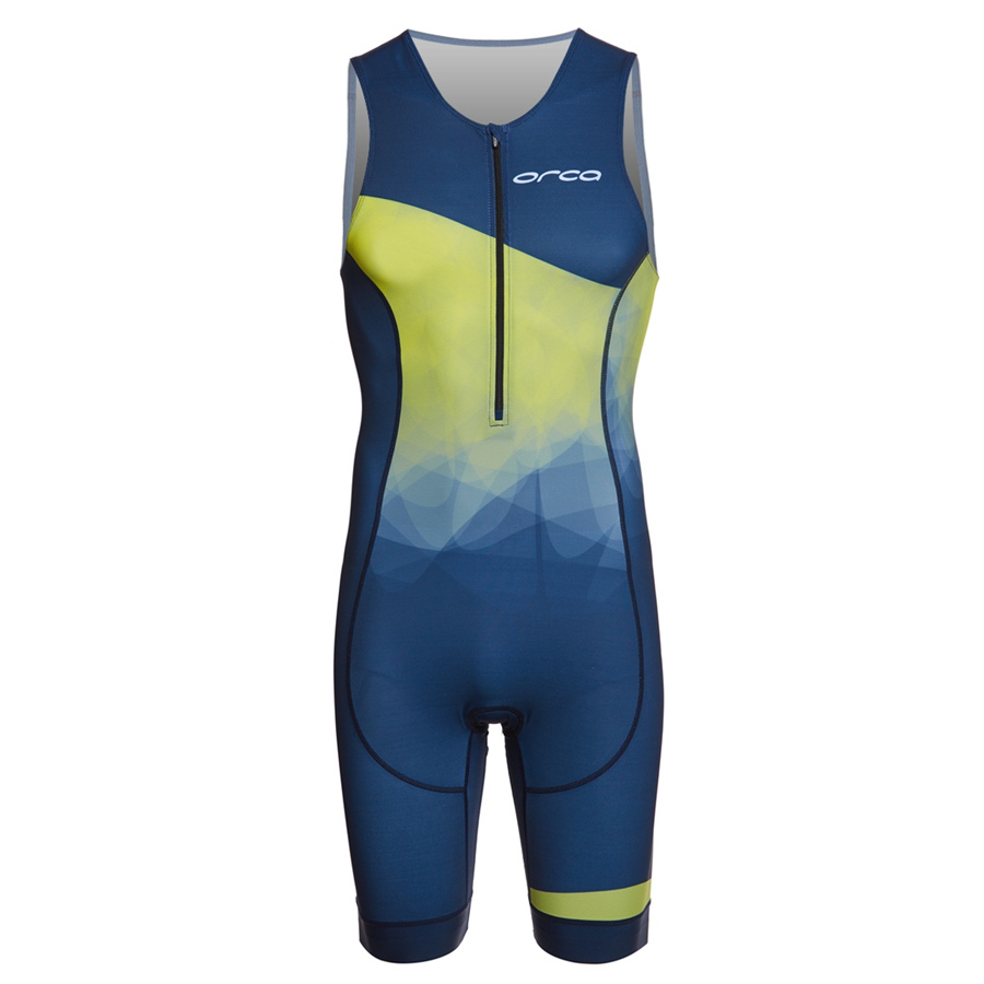 オルカマンのサイクリングジャンプスーツトライアスロンノースリーブスキンスーツ Ropa Ciclismo Hombre 夏水着カスタム屋外チームランニングスーツ