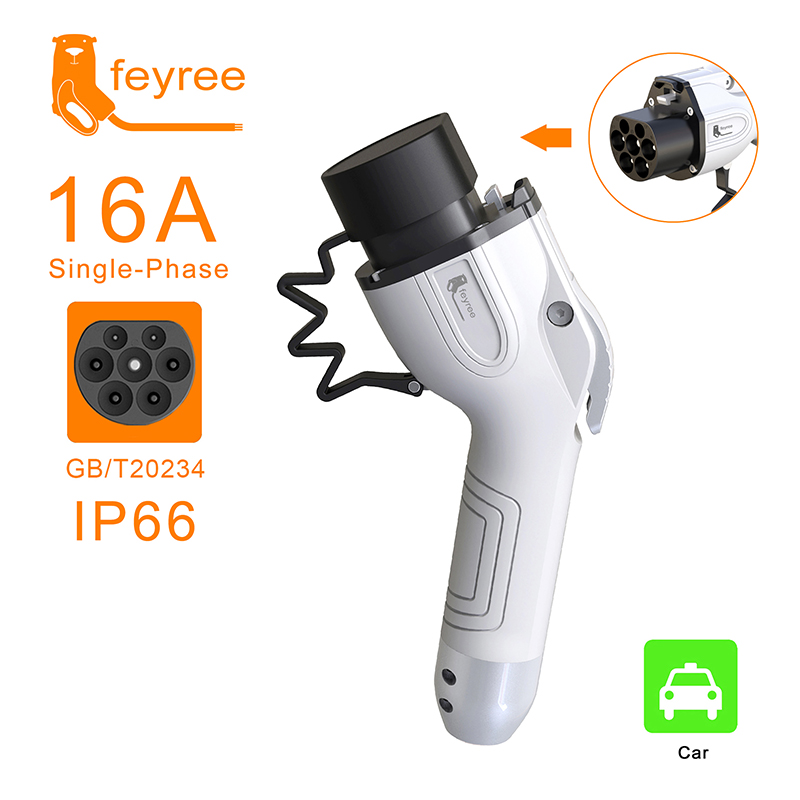 Feyree EV 充電器プラグメス車側 GB/T プラグ 16A 32A 1 相 3 相 11KW 22KW 電気自動車充電ステーション EVSE